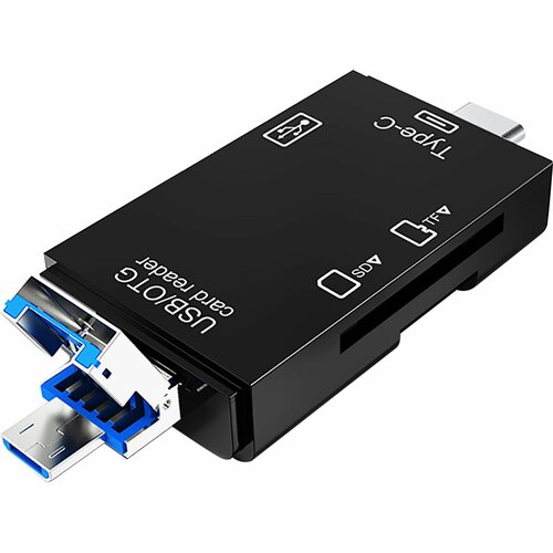 Czytnik Kart VAKOSS TC-425X USB2.0/microUSB/USB-C