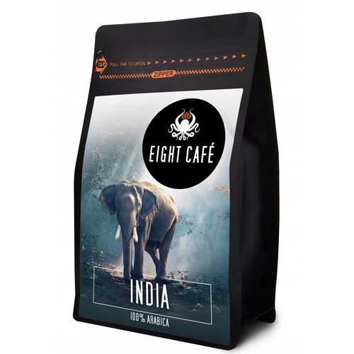 Kawa mielona EIGHT CAFE India Arabica 0.5 kg (Rzemieślnicza)