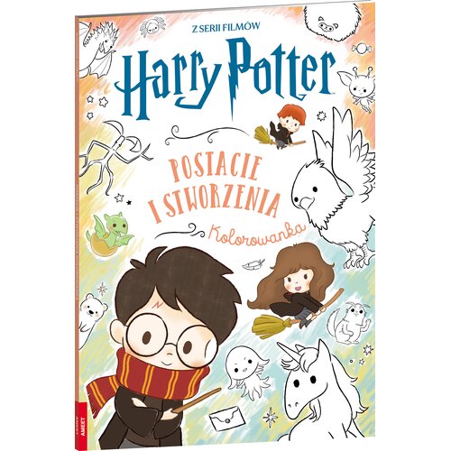 Kolorowanka Harry Potter Postacie i stworzenia (miękka okładka)
