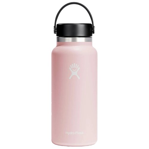 Butelka termiczna HYDRO FLASK Wide Mout Flex Cap 946 ml Różowo-czarny