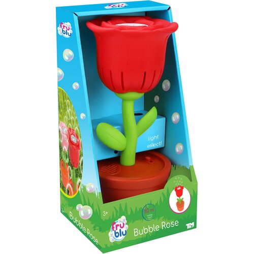 Zabawka FRU BLU Bubble Rose + Płyn DKF0910