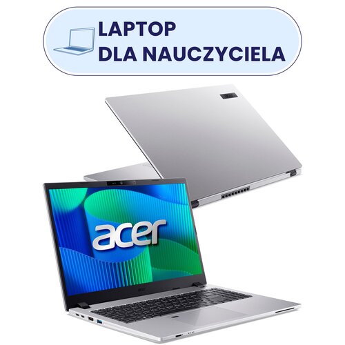 Laptop ACER TravelMate P2 15 TMP215-55-TCO 15.6" IPS Core 5-120U 16GB RAM 512GB SSD Windows 11 Professional
