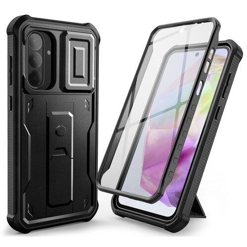Etui TECH-PROTECT Kevlar Cam+ do Samsung Galaxy A36 5G Czarny