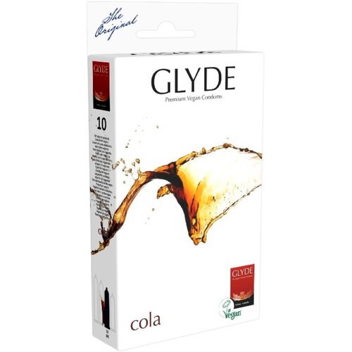 Prezerwatywa GLYDE Vegan Ultra Cola-Flavoured (10 szt.)