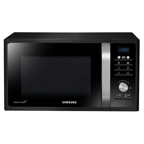 Kuchenka mikrofalowa SAMSUNG MG23F301TAK/EO 800W średnica 28.8 cm pojemność 23L System TDS Czarny