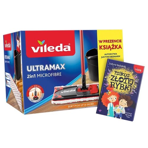 Mop płaski VILEDA Ultramax Box + Książka