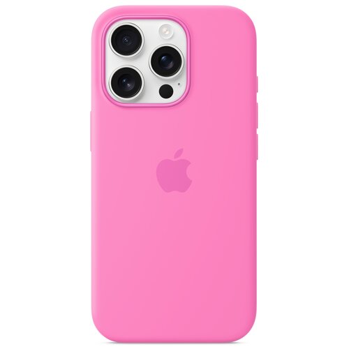 Etui APPLE Silicone Case MagSafe do iPhone 16 Pro Piwonia