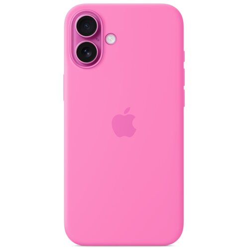 Etui APPLE Silicone Case MagSafe do iPhone 16 Piwonia