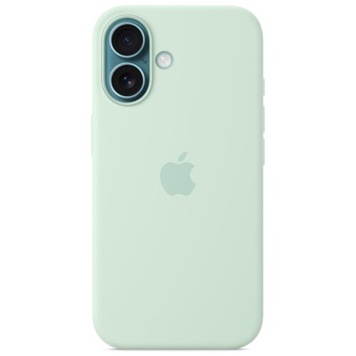 Etui APPLE Silicone Case MagSafe do iPhone 16 Woda morska
