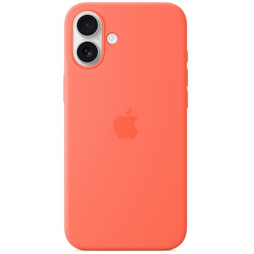 Etui APPLE Silicone Case MagSafe do iPhone 16 Plus Mandarynkowy