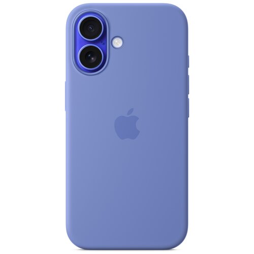 Etui APPLE Silicone Case MagSafe do iPhone 16 Błękitny hiacynt