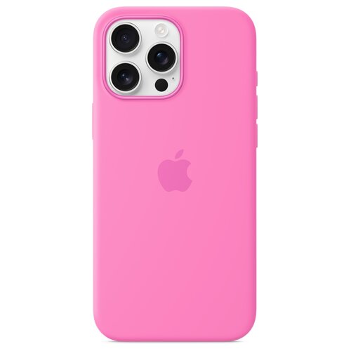 Etui APPLE Silicone Case MagSafe do iPhone 16 Pro Max Piwonia