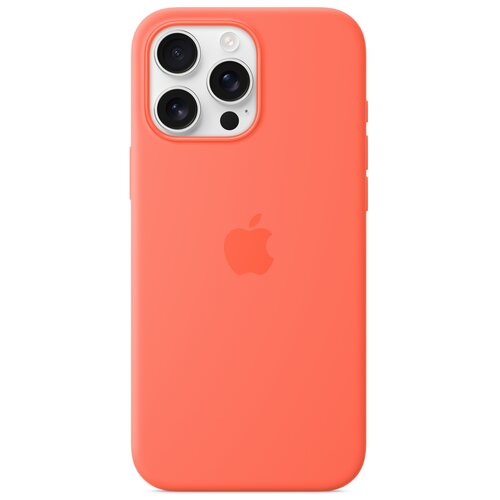 Etui APPLE Silicone Case MagSafe do iPhone 16 Pro Max Mandarynkowy