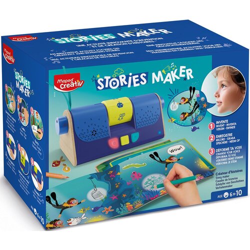Zestaw kreatywny MAPED CREATIV Magnetofon Bajkomat 907078