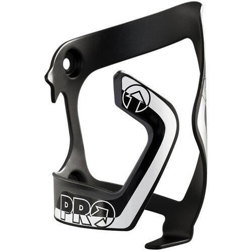Koszyk na bidon PRO PRBC0022 Czarno-biały
