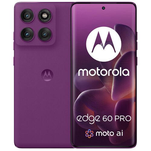 Smartfon MOTOROLA Edge 60 Pro 5G 12/512GB 6.67" 120Hz Purpurowy