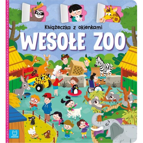 Książka Wesołe zoo Agnieszka Bator (twarda okładka)