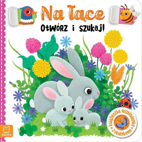 Książka Otwórz i szukaj! Na łące Rozkładanka z okienkami Bogusław Michalec (twarda okładka)