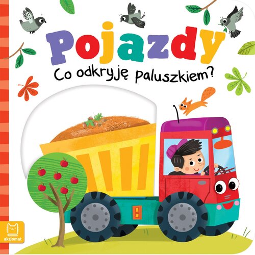 Książka Co odkryję paluszkiem? Pojazdy Grażyna Wasilewicz (twarda okładka)