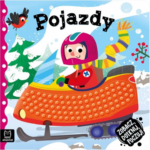 Książka Zobacz, dotknij, poczuj! Pojazdy Grażyna Wasilewicz (twarda okładka)