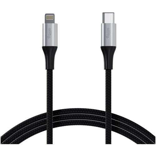 Kabel USB-C - Lightning ALLITY AUC-01 27W 1 m Czarny