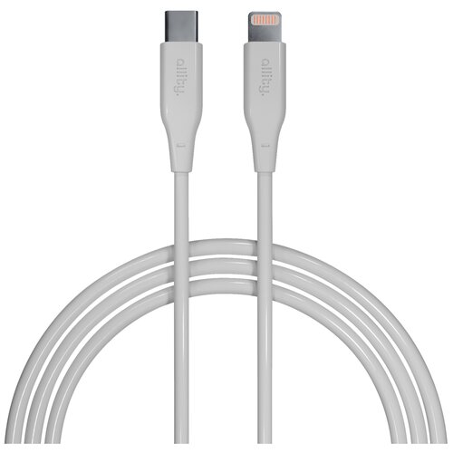 Kabel USB-C - Lightning ALLITY AUC-02 27W 1 m Biały