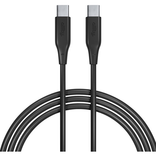 Kabel USB-C - USB-C ALLITY AUC-02 60W 1 m Czarny