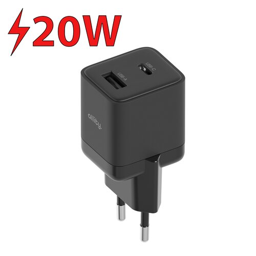 Ładowarka sieciowa ALLITY ATC-01-20WAC 20W Czarny