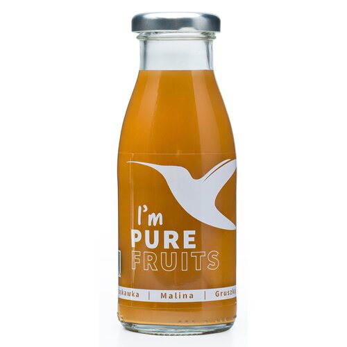 Sok COLLIBRE Pure Fruits Truskawkowo-malinowo-rabarbarowy (15 x 250 ml)