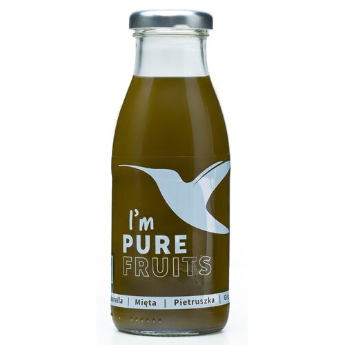 Sok COLLIBRE Pure Fruits Chlorella-mięta-pietruszka (15 x 250 ml)