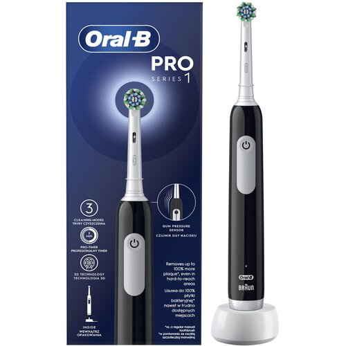 Szczoteczka rotacyjna ORAL-B Pro 1 Czarny