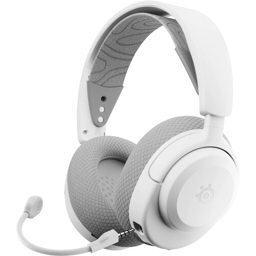 Słuchawki STEELSERIES Arctis Nova 3P Wireless, Nauszne, Dźwięk przestrzenny Biały