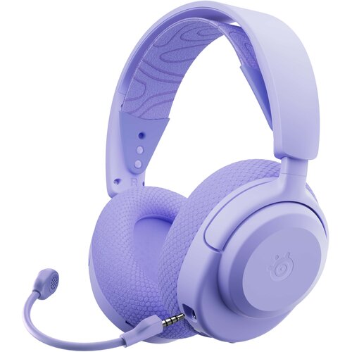 Słuchawki STEELSERIES Arctis Nova 3X Wireless, Nauszne, Dźwięk przestrzenny Fioletowy