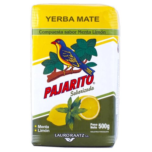 Yerba Mate PAJARITO Menta - Limon 500 g