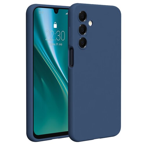Etui ETTERI Silicone Case do Samsung Galaxy A16 4G/A16 5G Ciemnoniebieski