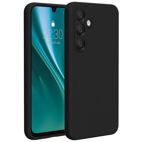 Etui ETTERI Silicone Case do Samsung Galaxy A36 5G Czarny