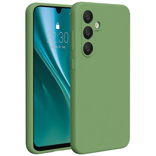 Etui ETTERI Silicone Case do Samsung Galaxy A36 5G Jasnozielony