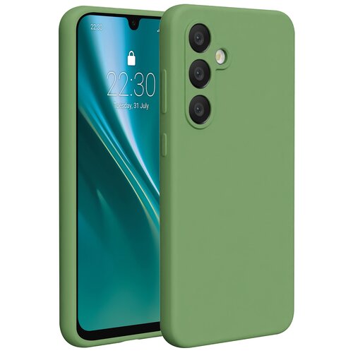 Etui ETTERI Silicone Case do Samsung Galaxy A56 5G Jasnozielony