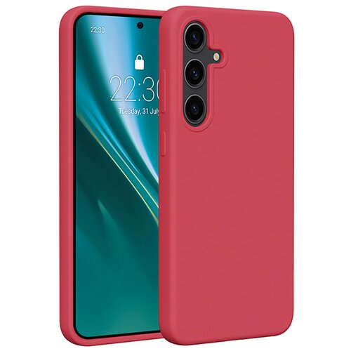 Etui ETTERI Silicone Case do Samsung Galaxy S25+ Malinowy