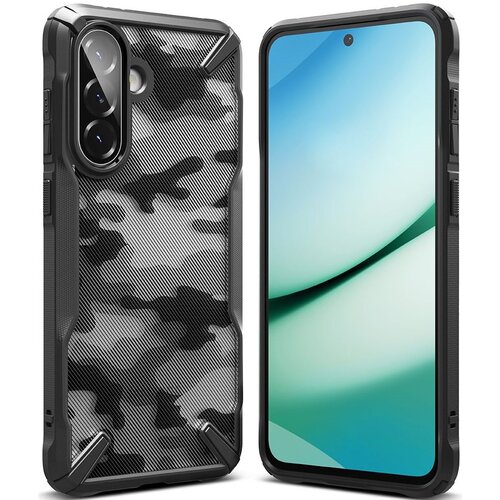 Etui RINGKE Fusion X do Samsung Galaxy A36/A56 5G Czarny (moro)