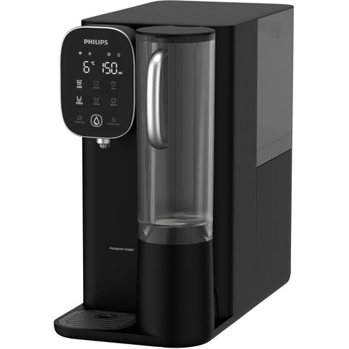 Dystrybutor wody PHILIPS ADD6912BK/10 z dwoma filtrami Czarny