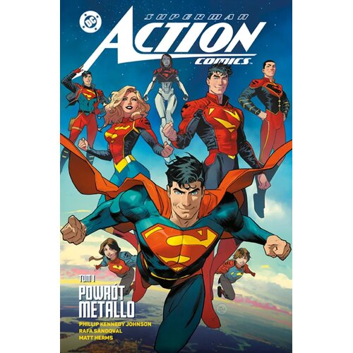 Komiks Uniwersum DC Superman Action Comics Powrót Metallo Tom 1