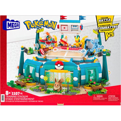 Klocki konstrukcyjne MEGA Pokémon Stadion treningowy HWR82