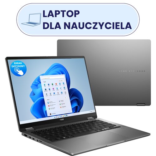 Laptop ASUS Vivobook 14 Flip TP3407SA-QL011W 14" OLED Ultra 5-226V 16GB RAM 512GB SSD Windows 11 Home, Funkcje AI