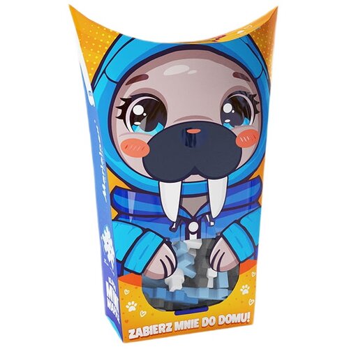 Klocki elastyczne MARIOINEX Mini Waffle Pocket Pets Mors 906873