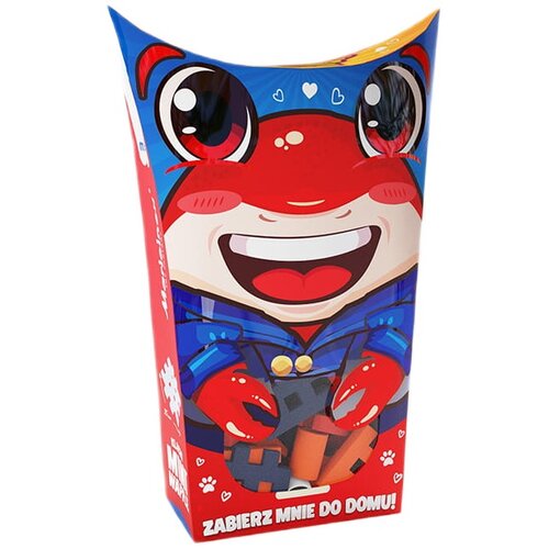 Klocki elastyczne MARIOINEX Mini Waffle Pocket Pets Krab 906897