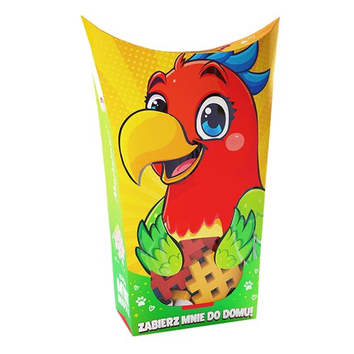 Klocki elastyczne MARIOINEX Mini Waffle Pocket Pets Papuga 906958