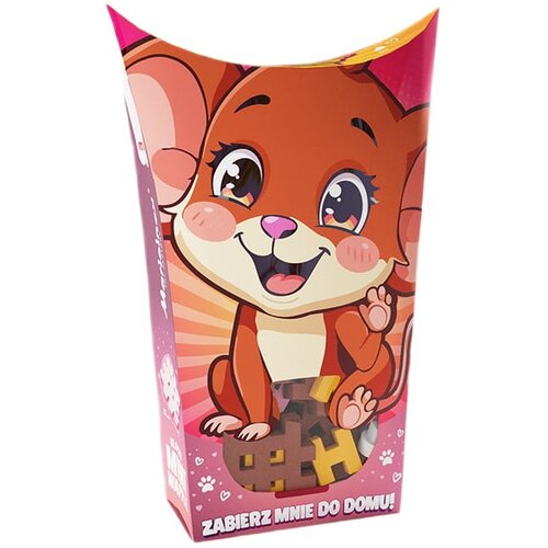 Klocki elastyczne MARIOINEX Mini Waffle Pocket Pets Myszka 906972