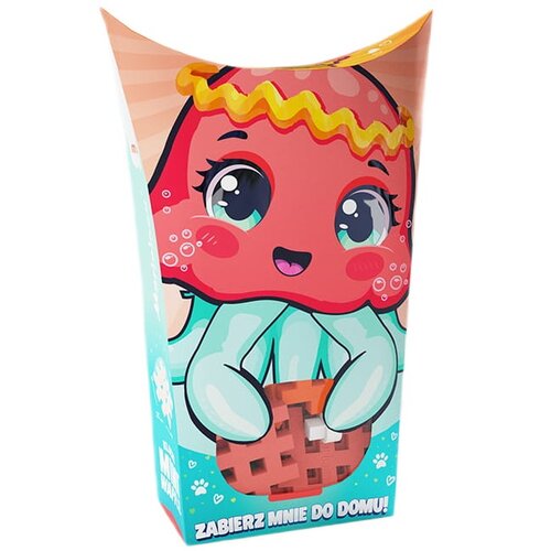 Klocki elastyczne MARIOINEX Mini Waffle Pocket Pets Meduza 907054