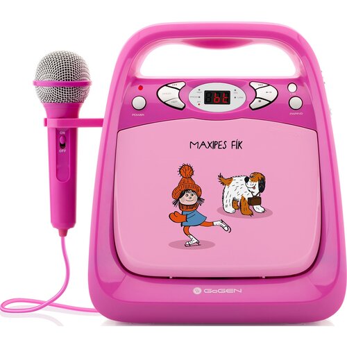 Odtwarzacz MP3 GOGEN MaxiKaraoke Różowy